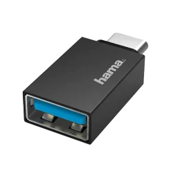 Adapter Hama USB-A till USB-C 3,2 Gen1