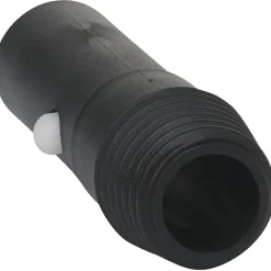 Adapter Vikan från click till gänga Svart Ø26mm 78mm