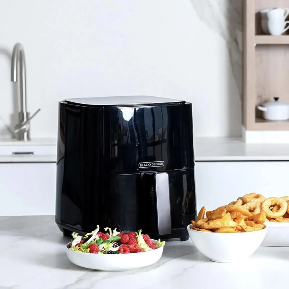 Air Fryer Black+Decker 1450W Svart 5L