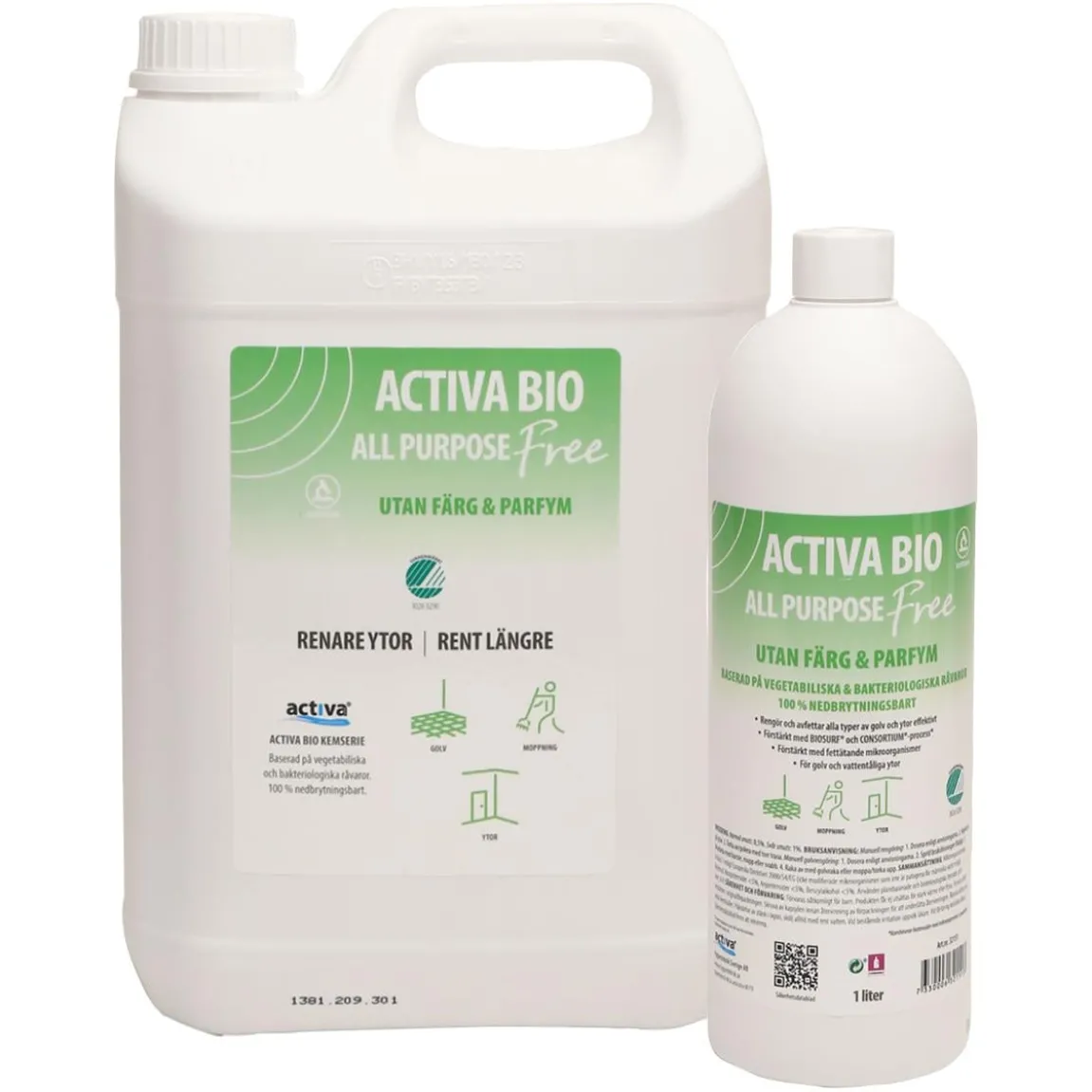 Allrent Activa Bio All Purpose Free 1L