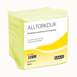 Alltorkduk Max Gul 38x38cm