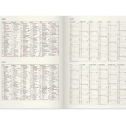 Almanacka Burde 5965 Agency Forma DeLuxe 2027 Brun