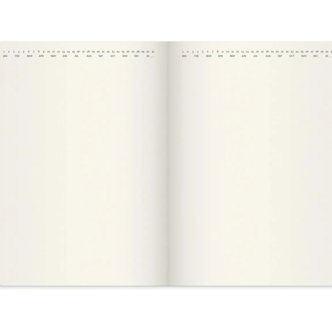 Almanacka Burde 5966 Agency Forma DeLuxe 2027 Svart
