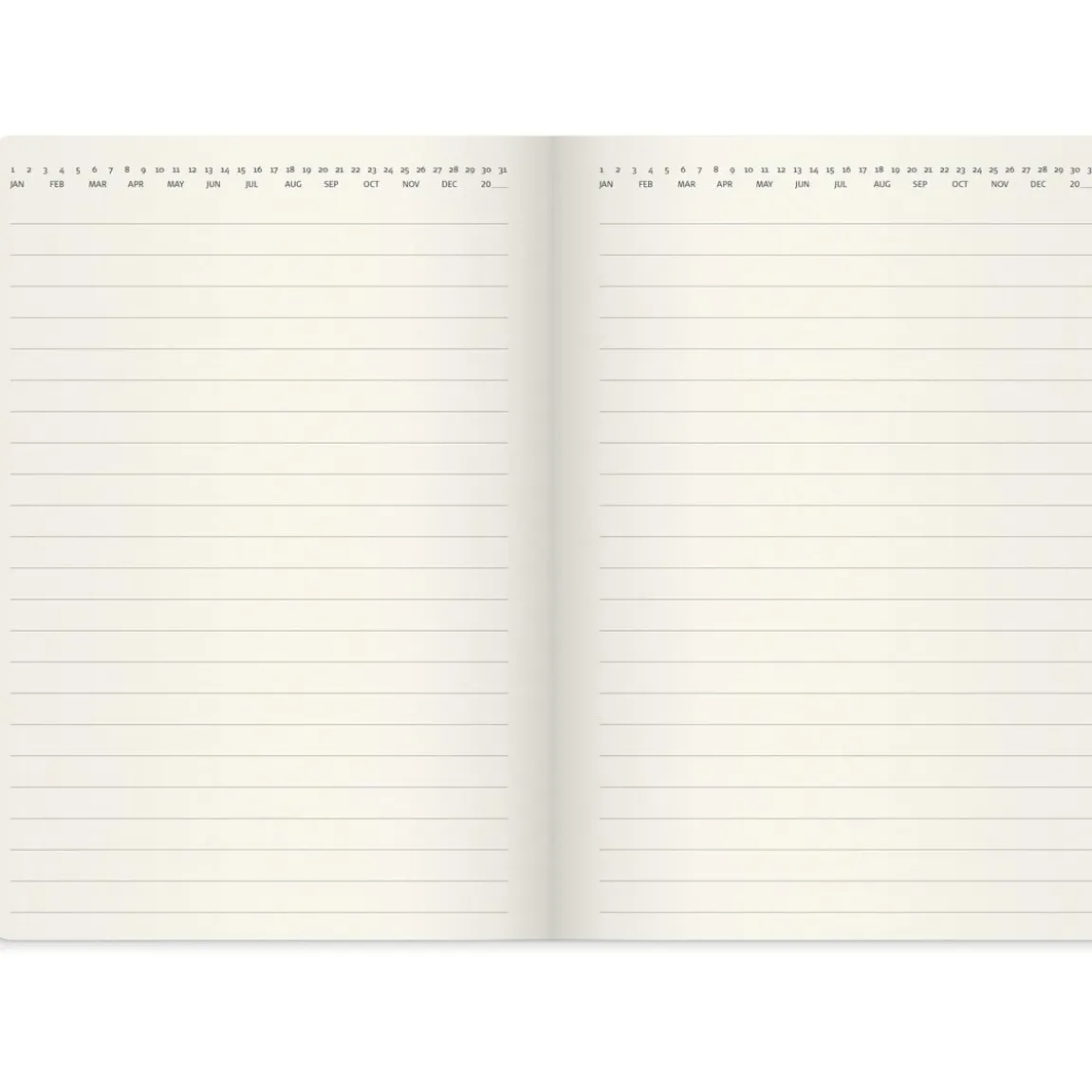 Almanacka Burde 5966 Agency Forma DeLuxe 2027 Svart