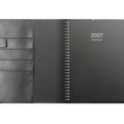 Almanacka Burde 5841 Business Konstläder Med Slejf 2027 A5