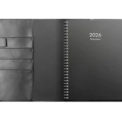 Almanacka Burde 5841 Business Konstläder Med Slejf 2027 A5