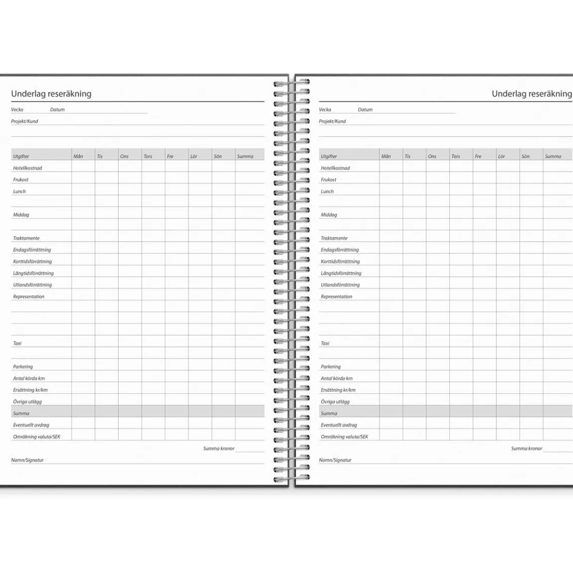 Almanacka Burde 1053 Business VIP Konstläder 2027