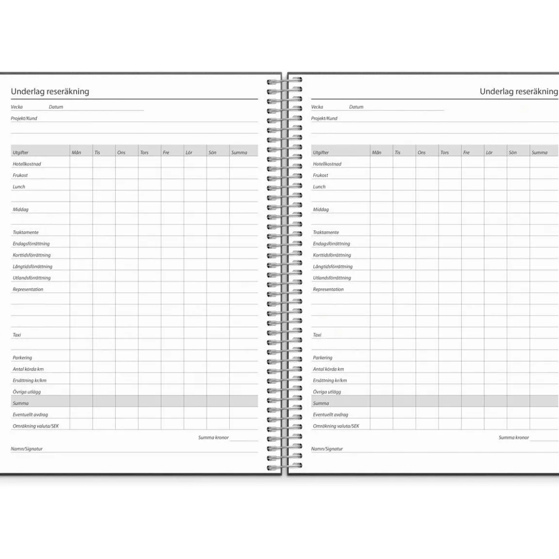 Almanacka Burde 1054 Business VIP Refill 2027
