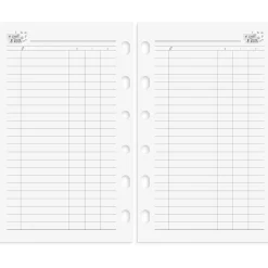 Almanacka Burde 4219 Compact Systemkalender Konstläder Forano 2024 Grön