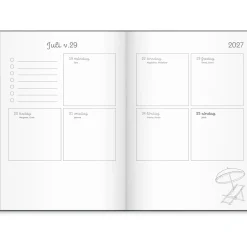 Almanacka Burde 1219 Doodle Inbunden 2027