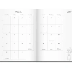 Almanacka Burde 1219 Doodle Inbunden 2027