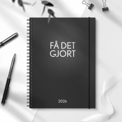 Almanacka Burde 1271 Få det gjort 2027 Svart