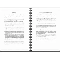 Almanacka Burde 1271 Få det gjort 2027 Svart