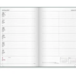 Almanacka Burde 1075 Kontorskalender 2027 Grön