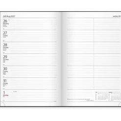 Almanacka Burde 1073 Kontorskalender Inbunden 2027 Svart