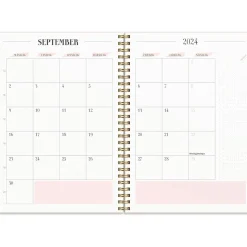 Almanacka Burde 1227 Life Planner 2024 Rosa A5