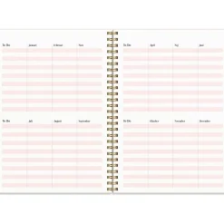 Almanacka Burde 1227 Life Planner 2024 Rosa A5