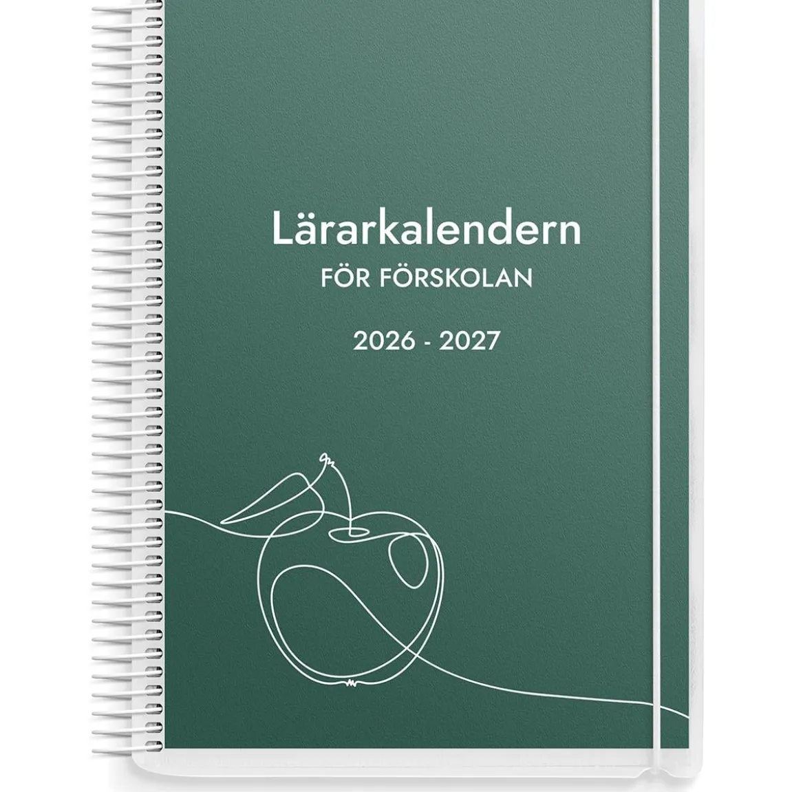 Almanacka Burde 1253 Lärarkalendern Förskolan 26-27 A5