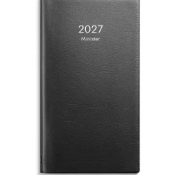 Almanacka Burde 3633 Minister Plast 2027 Svart