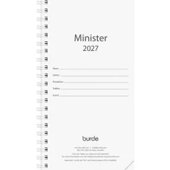 Almanacka Burde 3630 Minister Refill 2027