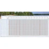 Almanacka Burde 2361 Planeringsblad Semesterplan 2027