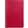 Almanacka Burde 3345 Prestige Konstläder Inbunden 2027 Röd