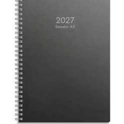 Almanacka Burde 5160 Senator ECO Line 2027 Svart A5