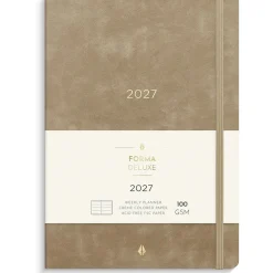 Almanacka Burde 5967 Senator Forma Deluxe Mocka 2027 Brun