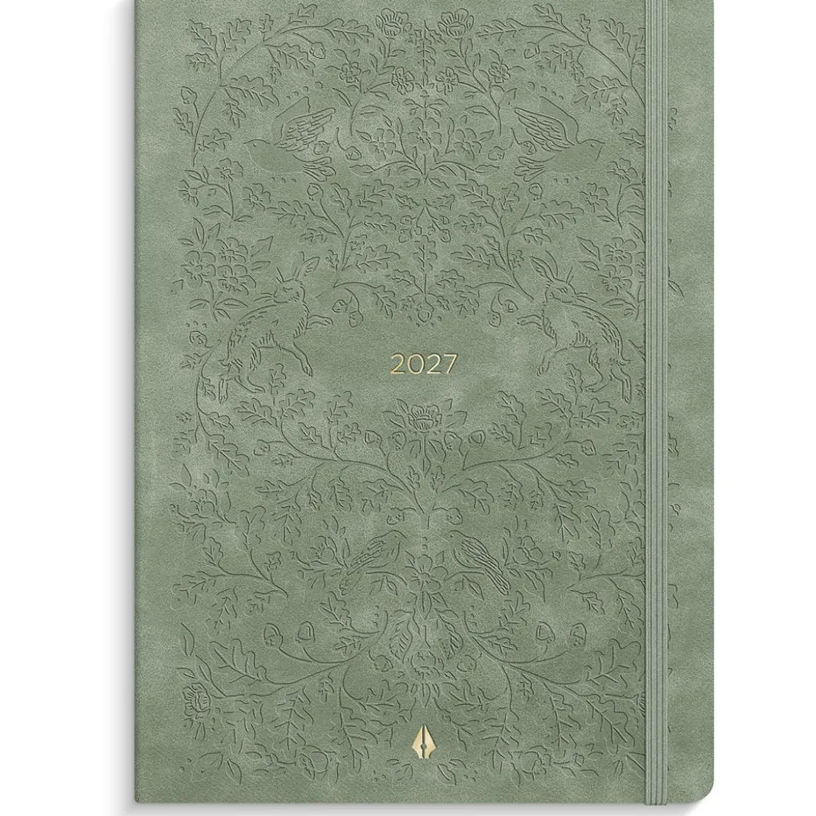 Almanacka Burde 5968 Senator Forma Deluxe Mocka 2027 Grön