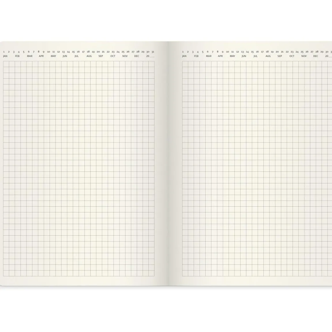 Almanacka Burde 5962 Stor Veckokalender Forma Deluxe 2027 A5