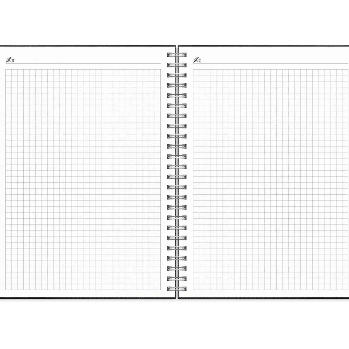 Almanacka Burde 8222 Study Twist 26-27 Svart A5