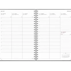 Almanacka Burde 8222 Study Twist 26-27 Svart A5