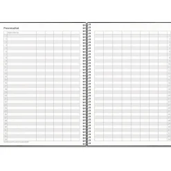 Almanacka Burde 8222 Study Twist 26-27 Svart A5