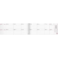 Almanacka Burde 1360 Tvåveckors Plankalender 2027