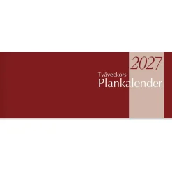 Almanacka Burde 1360 Tvåveckors Plankalender 2027