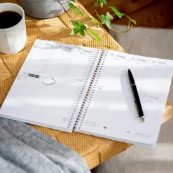 Almanacka Burde 1222 Veckoplanering Doodle 2027