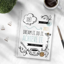 Almanacka Burde 1222 Veckoplanering Doodle 2027