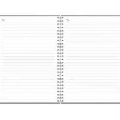 Almanacka Burde 5170 Weekly ECO Line 2027 Svart A5