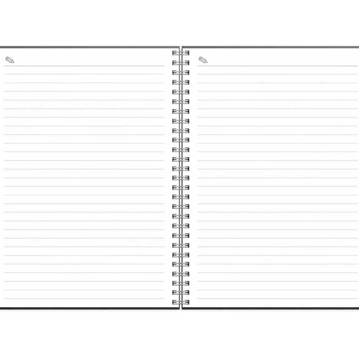 Almanacka Burde 5170 Weekly ECO Line 2027 Svart A5