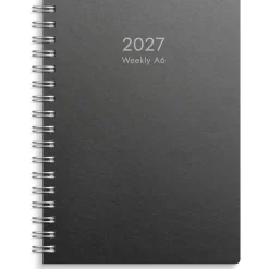 Almanacka Burde 5180 Weekly ECO Line 2027 Svart A6
