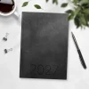 Almanacka Burde 1178 Weekly Konstläder Inbunden 2027 A5