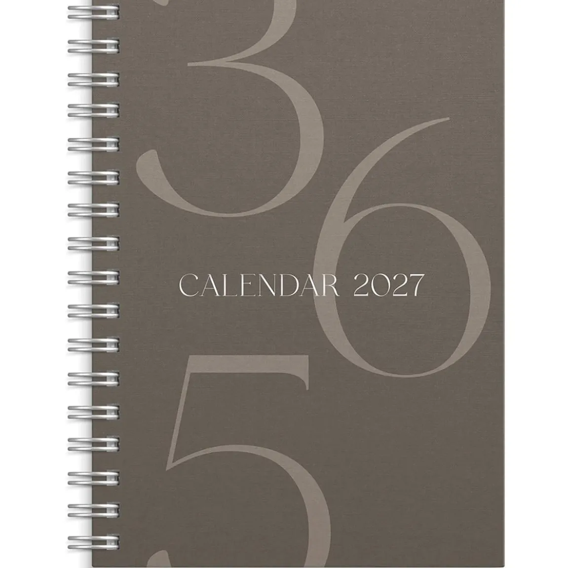 Almanacka Burde 5450 Weekly Story 2027 Brun A6