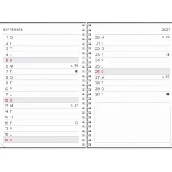 Almanacka Burde 1068 XL-Kalendern 2027