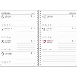 Almanacka Burde 1068 XL-Kalendern 2027