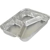 Aluminiumform 3-fack 990ml 227x177x39mm