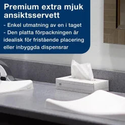 Ansiktsservett Tork F1 Premium Facial Extra Mjuk