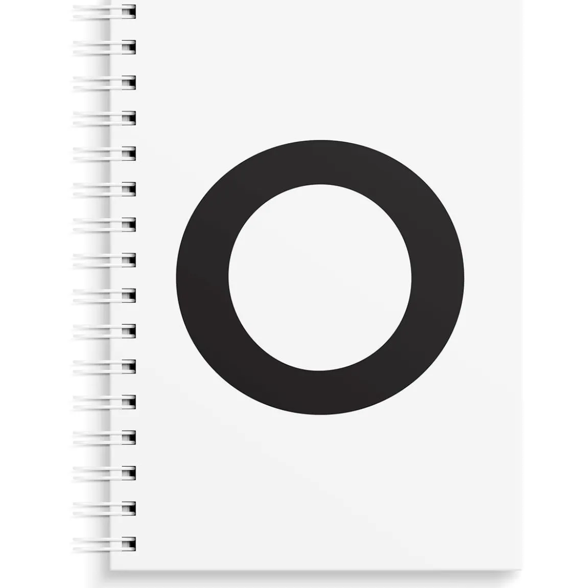 Anteckningsbok Burde Spiralbunden Olinjerad A5