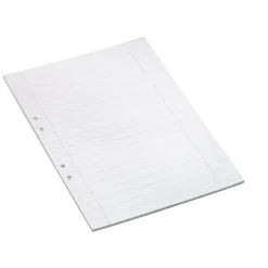 Arbetsblad Bantex Linjerat 14,5mm Lösblad A4 70g