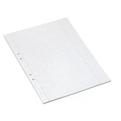 Arbetsblad Bantex Rutat 10x10mm Lösblad A4 70g