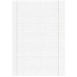 Arbetsblad Rutat 5x8mm Lösblad A4 70g